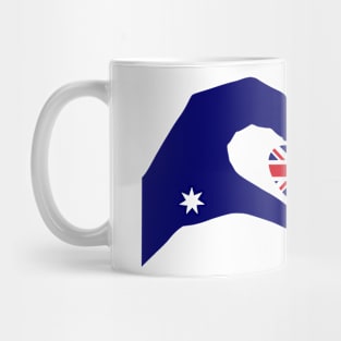 We Heart Australia Patriot Flag Series Mug